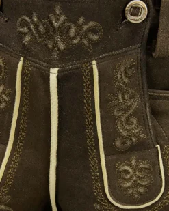 Weitenfels Lederhose aus sämisch gegerbtem Ziegenleder