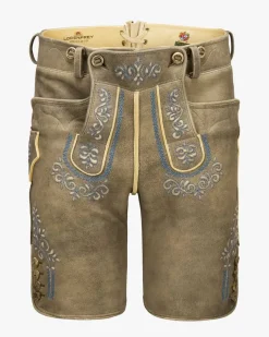 Weitenfels Lederhose aus sämisch gegerbtem Ziegenleder