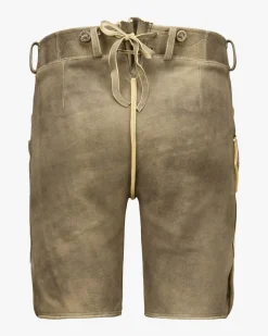 Weitenfels Lederhose aus sämisch gegerbtem Ziegenleder