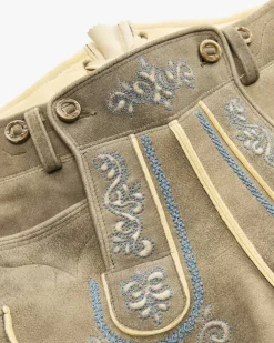 Weitenfels Lederhose aus sämisch gegerbtem Ziegenleder