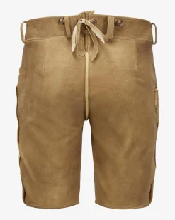 Weitenfels Lederhose aus sämisch gegerbtem Ziegenleder