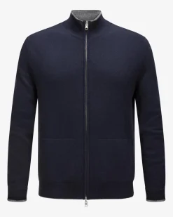 Wende-Cashmere-Strickjacke