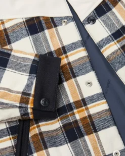 Western Leder-Wollblouson