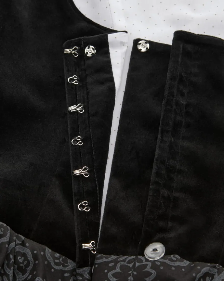 Wiesndirndl lang mit Schürze