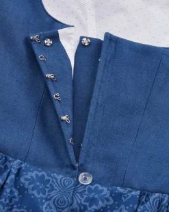 Wiesndirndl lang mit Schürze