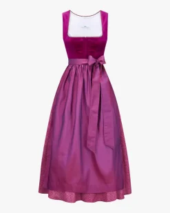 Wiesndirndl lang mit Schürze