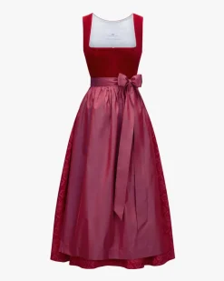 Wiesndirndl lang mit Schürze