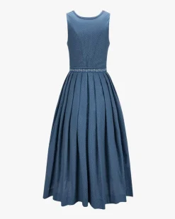 Wiesndirndl lang mit Schürze