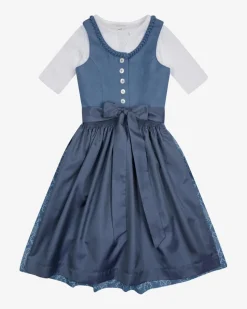 Wiesndirndl mit Bluse und Schürze
