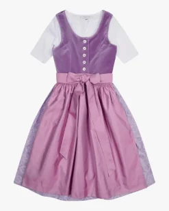 Wiesndirndl mit Bluse und Schürze