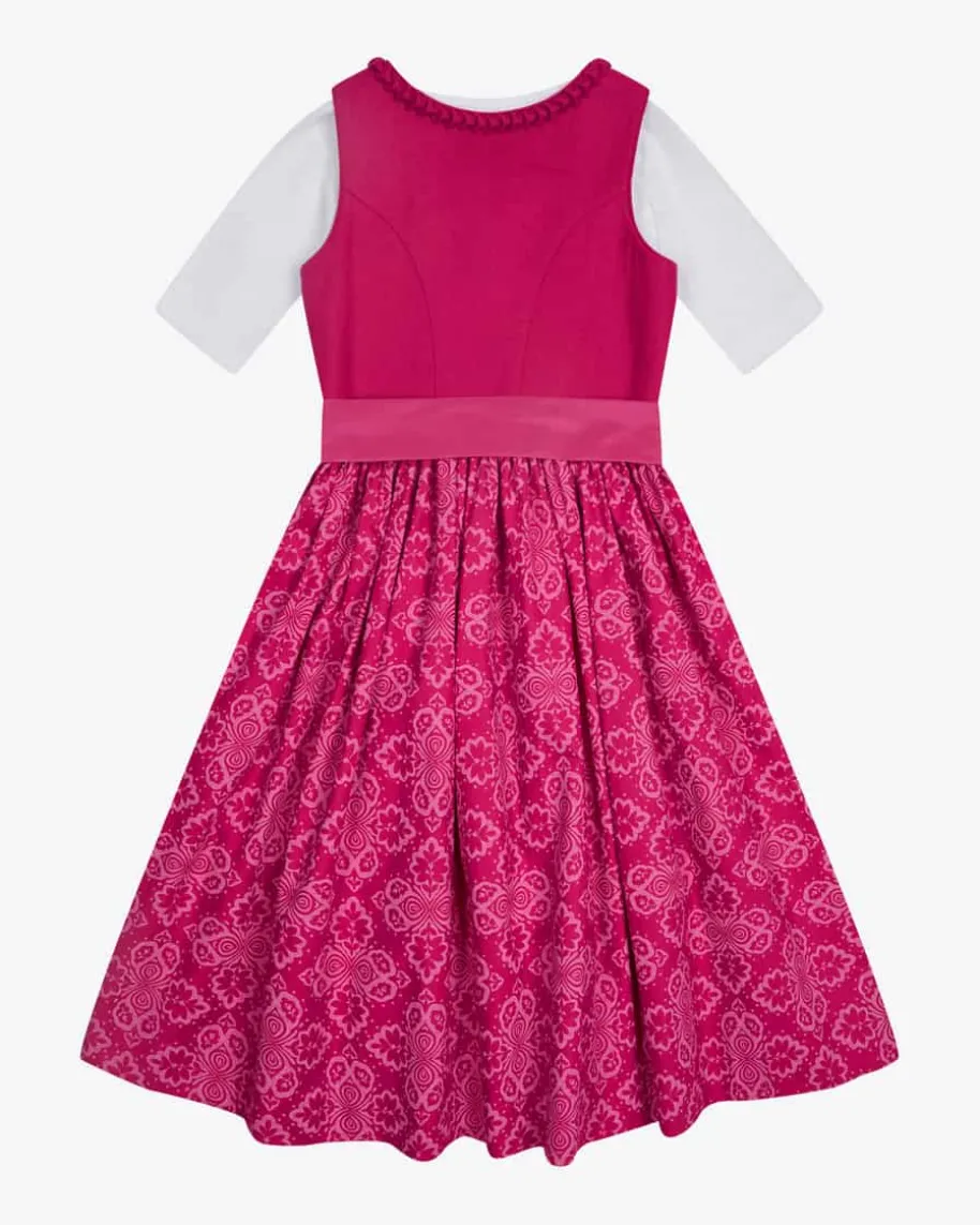 Wiesndirndl mit Bluse und Schürze