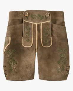 Wiesnlederhose aus Ziegenleder