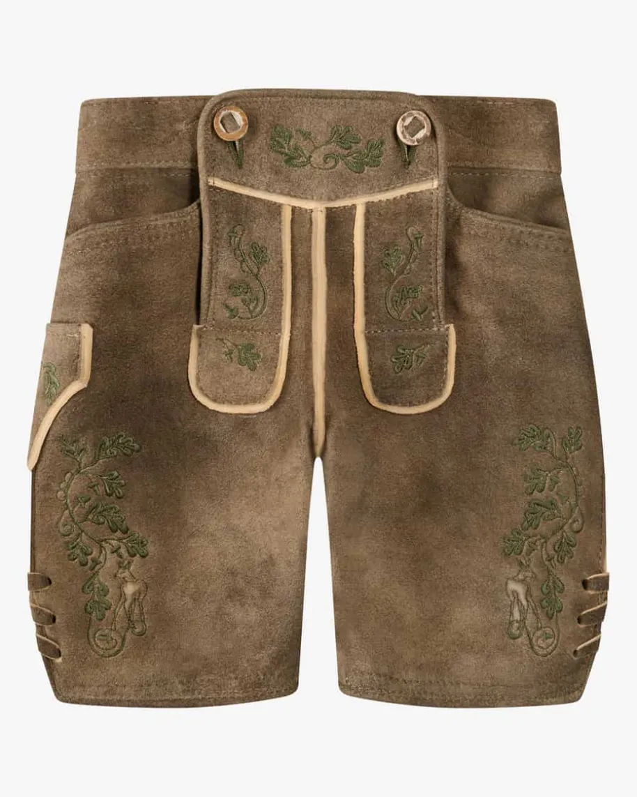 Wiesnlederhose aus Ziegenleder