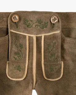 Wiesnlederhose aus Ziegenleder