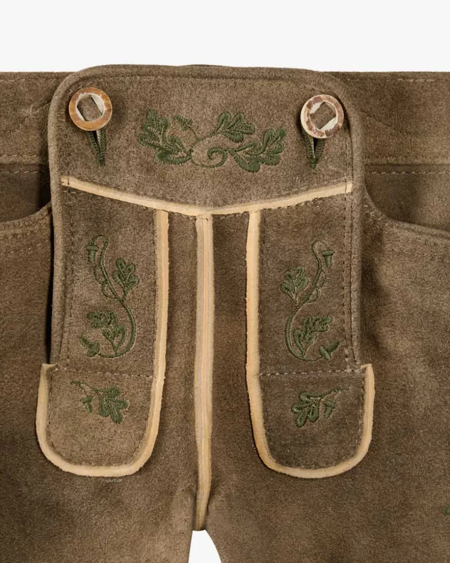 Wiesnlederhose aus Ziegenleder