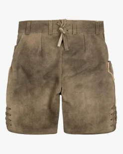 Wiesnlederhose aus Ziegenleder