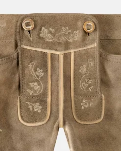Wiesnlederhose aus Ziegenleder