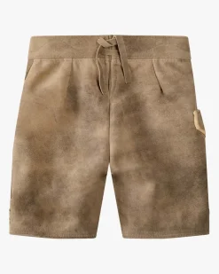Wiesnlederhose aus Ziegenleder