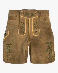 Wiesnlederhose aus Ziegenleder