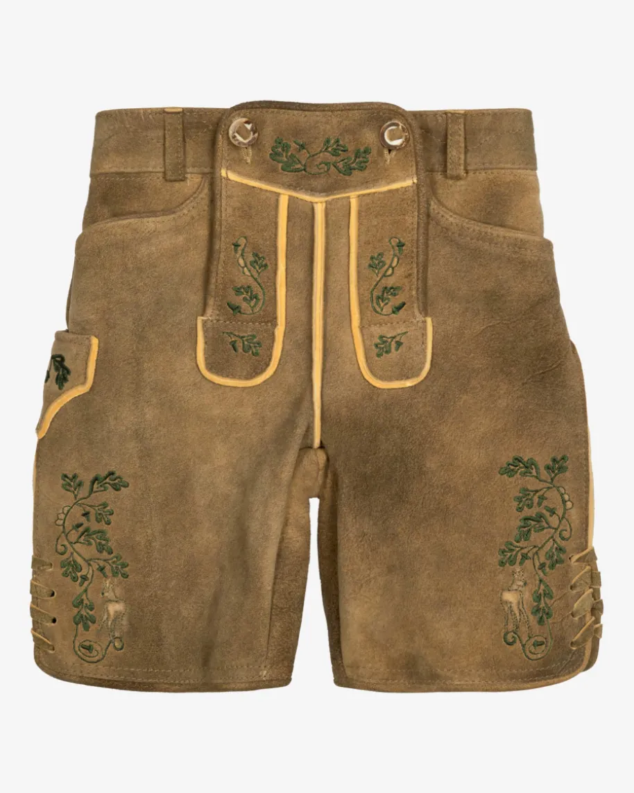 Wiesnlederhose aus Ziegenleder