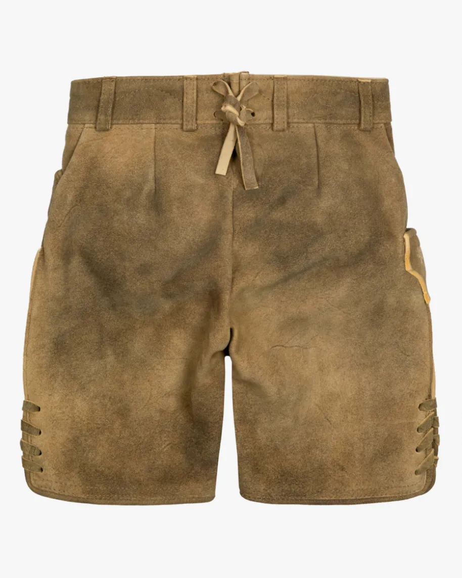 Wiesnlederhose aus Ziegenleder