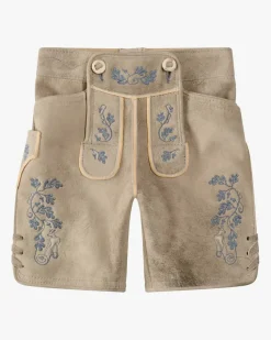 Wiesnlederhose aus Ziegenleder