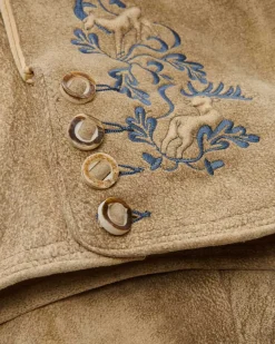 WL Lederhose kurz aus Hirschleder