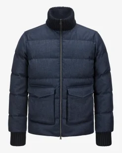 Woll-Cashmere-Steppjacke