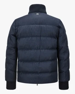 Woll-Cashmere-Steppjacke