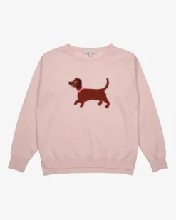 x LODENFREY Dachshund Cashmere-Pullover