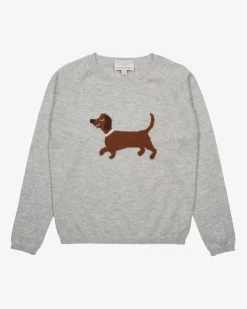 x LODENFREY Dackel Cashmere-Pullover