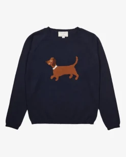 x LODENFREY Dackel Cashmere-Pullover