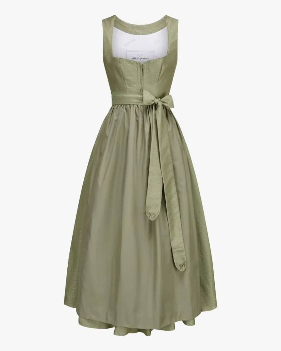 x LODENFREY Dirndl lang mit Schürze