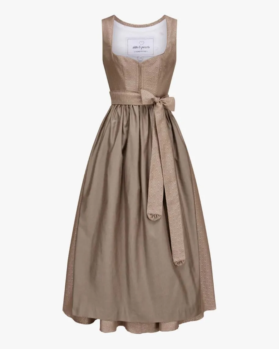 x LODENFREY Dirndl lang mit Schürze
