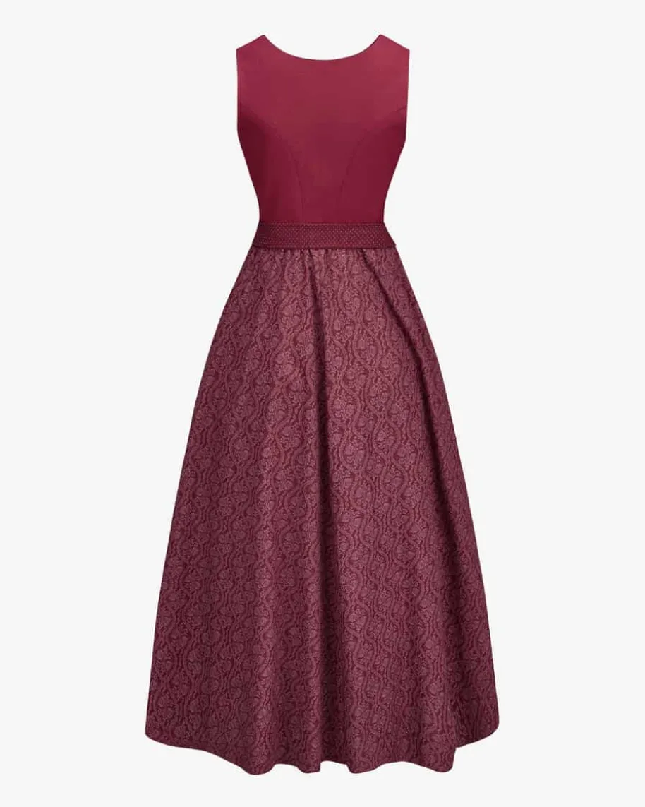 x LODENFREY Dirndl lang mit Schürze