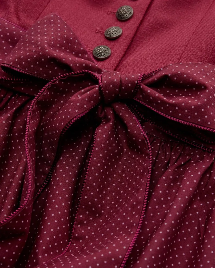 x LODENFREY Dirndl lang mit Schürze