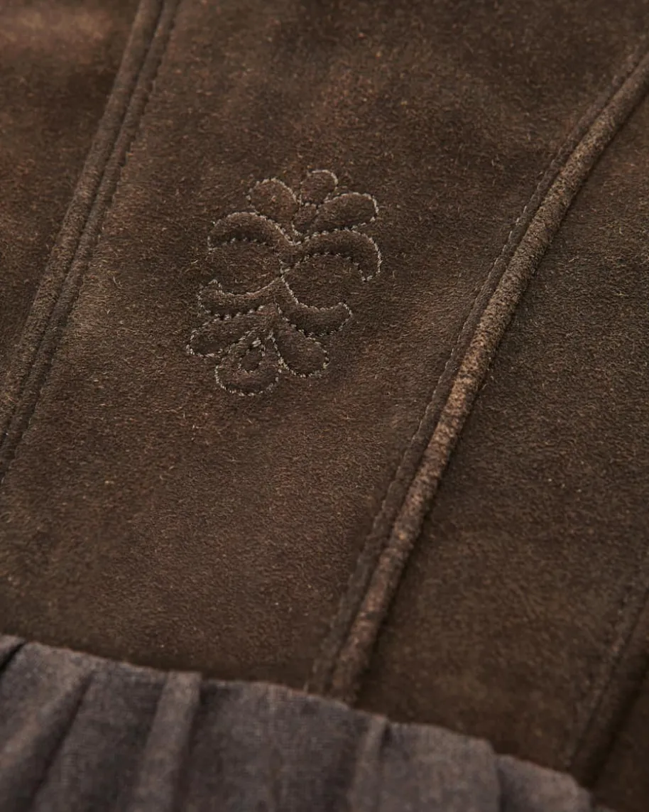 x LODENFREY Linderhof Dirndl lang mit Schürze