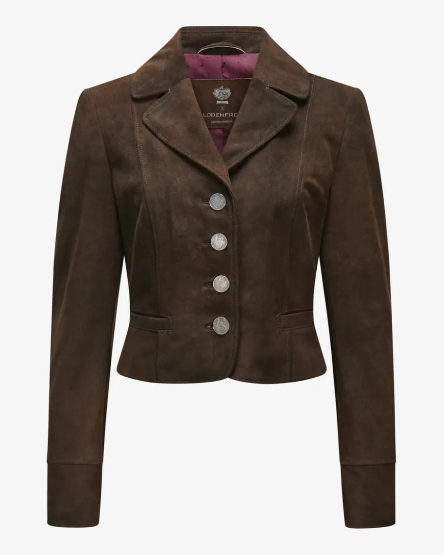 x LODENFREY Linderhof Trachten-Lederjacke