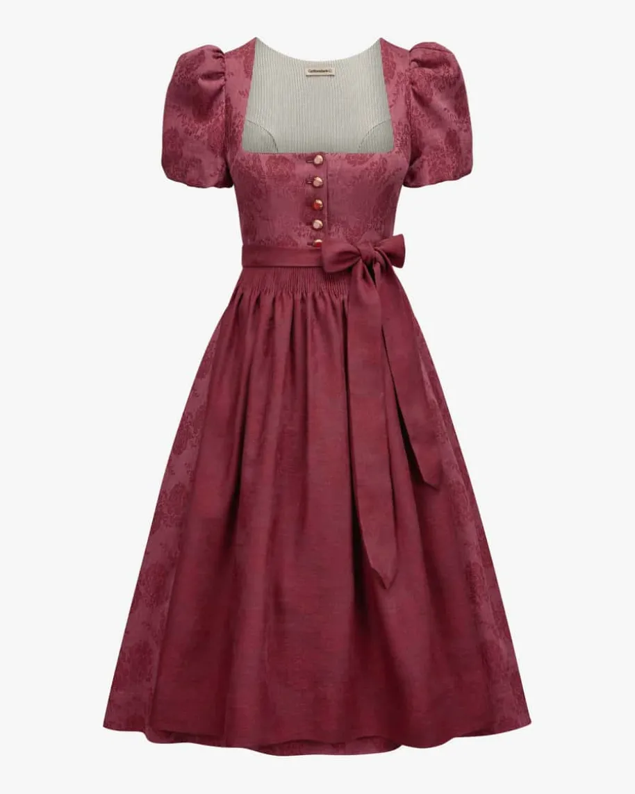 x LODENFREY Lorle Dirndl lang mit Schürze