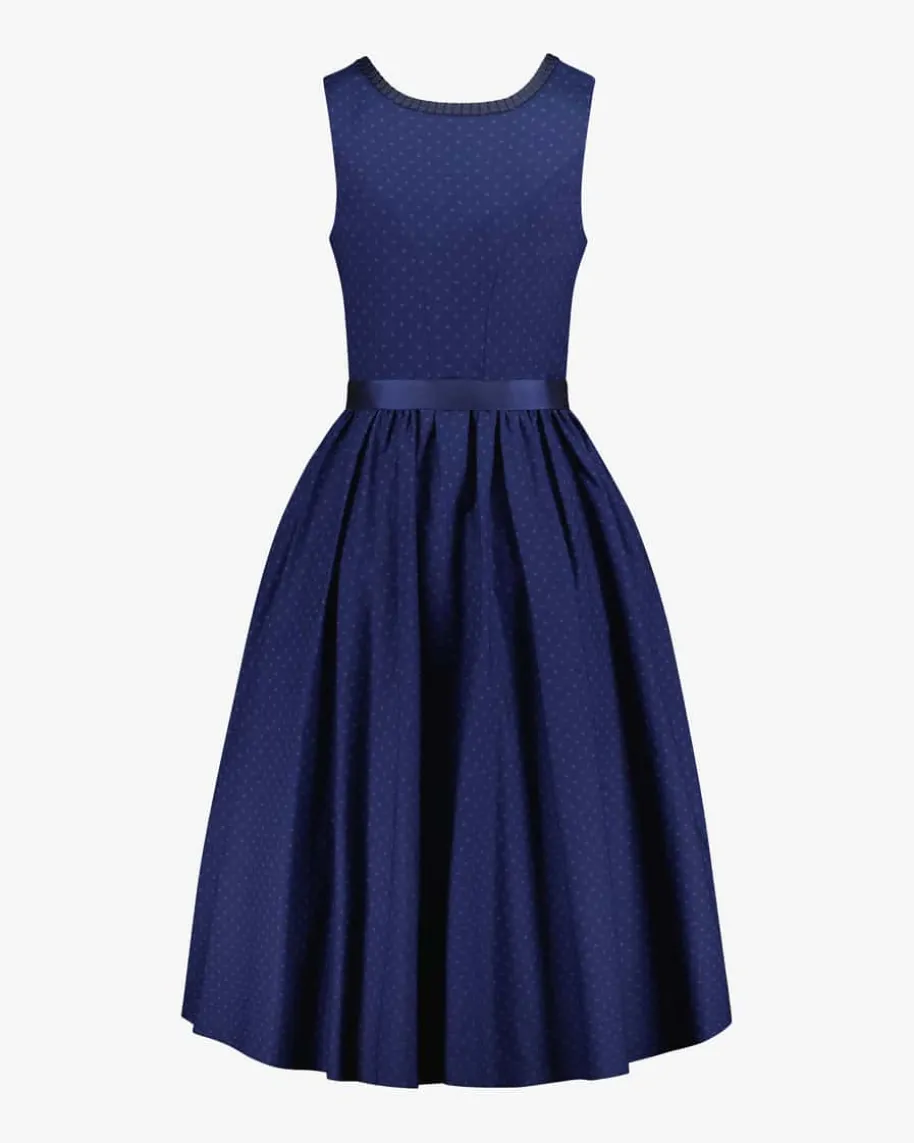 x LODENFREY Midi-Dirndl mit Seidenschürze