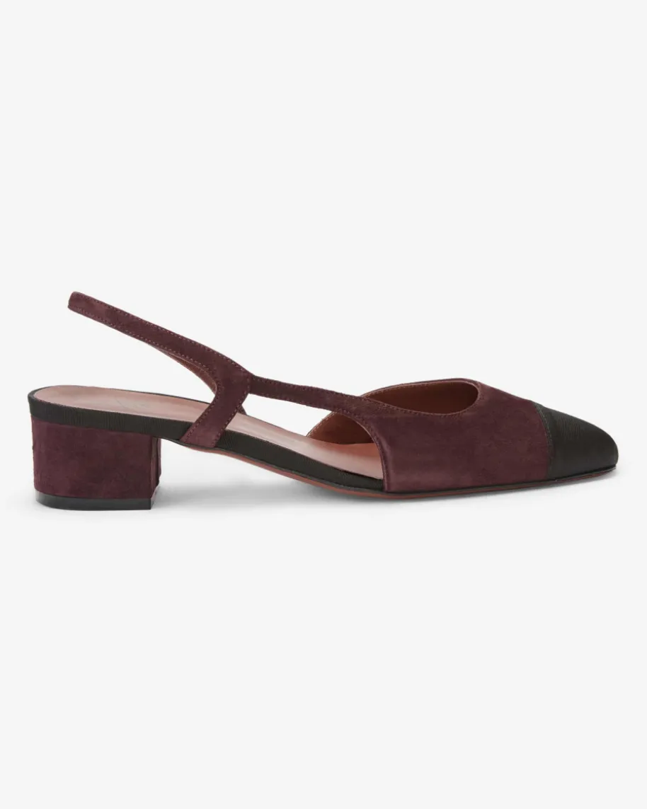 x LODENFREY Rosette Slingback-Pumps