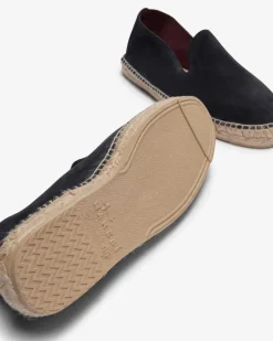 x Luca Rubinacci Flat Suede Espadrilles