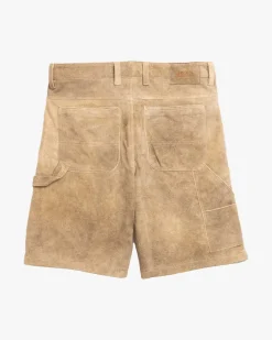 x Meindl Oktoberfest Lederhose kurz aus Hirschleder