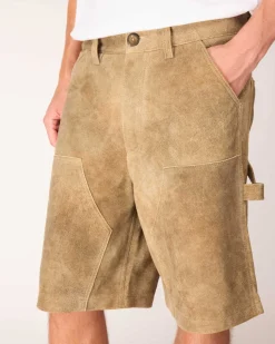 x Meindl Oktoberfest Lederhose kurz aus Hirschleder