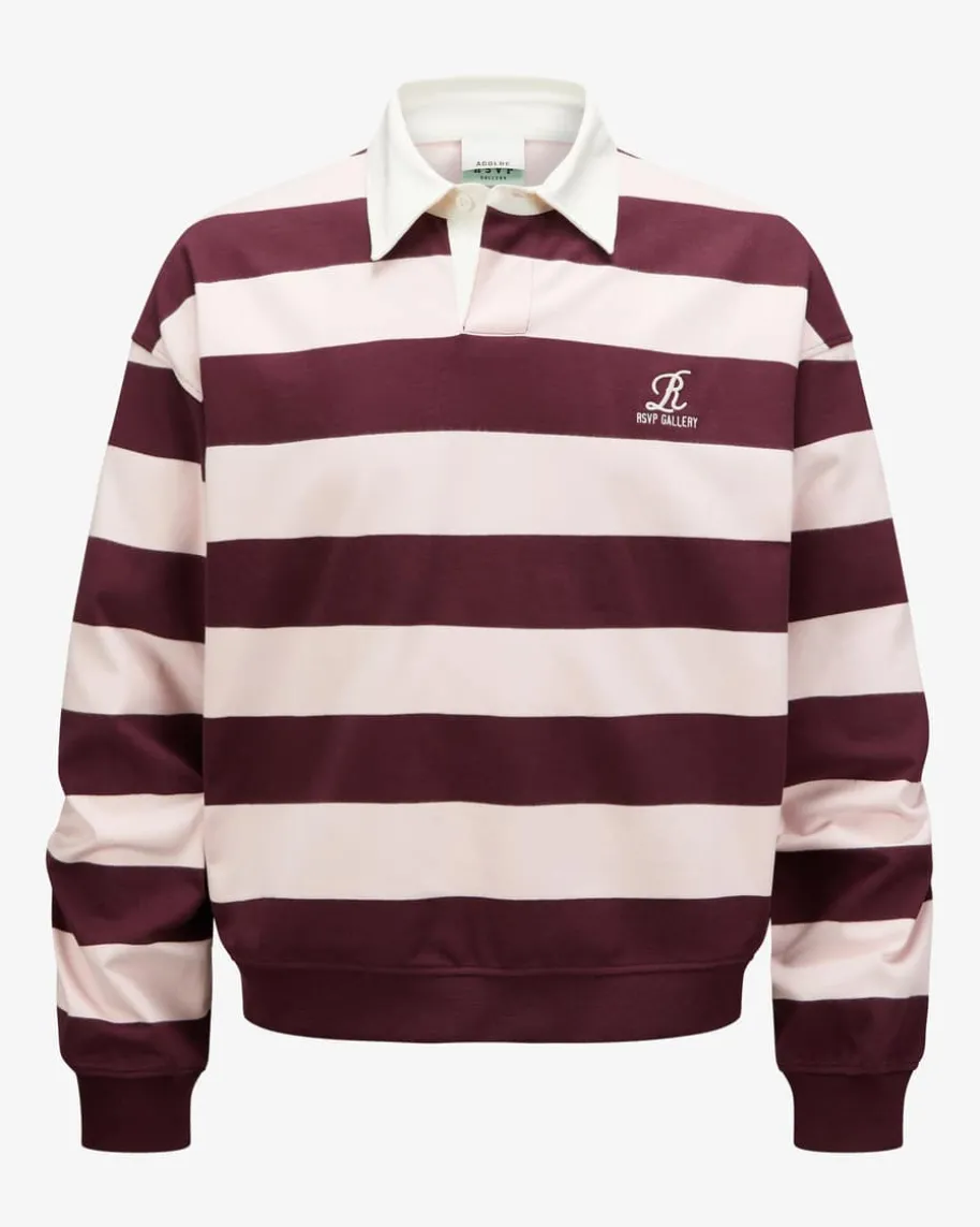 x RSVP Gallery Langarm-Poloshirt