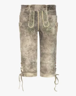 Zillertal Trachten-Kniebundhose aus Hirschleder