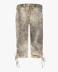 Zillertal Trachten-Kniebundhose aus Hirschleder