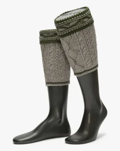 Zopfraute Handstrick-Loferl