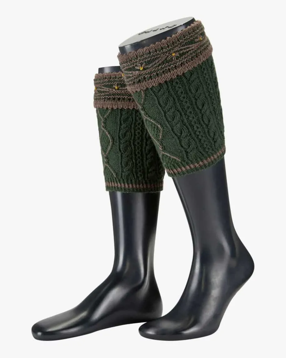 Zopfraute Handstrick-Loferl