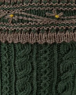 Zopfraute Handstrick-Loferl